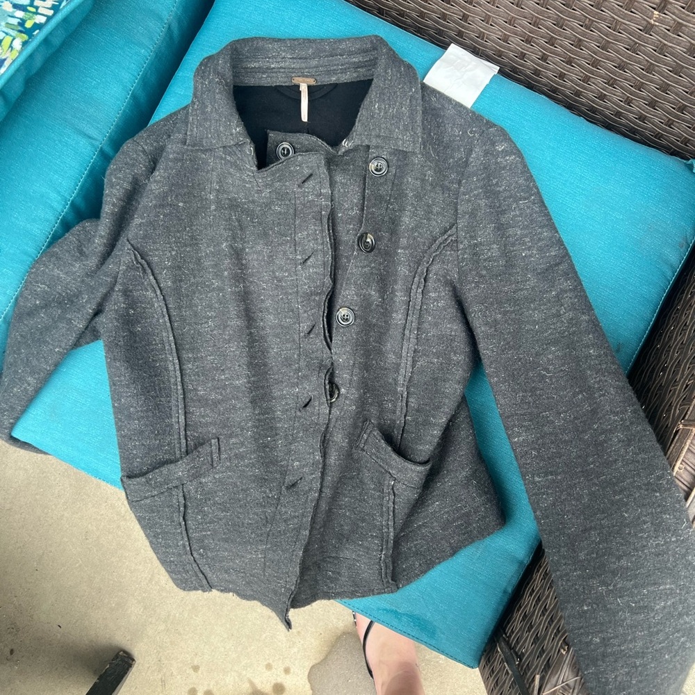 Free People Wool Jacket